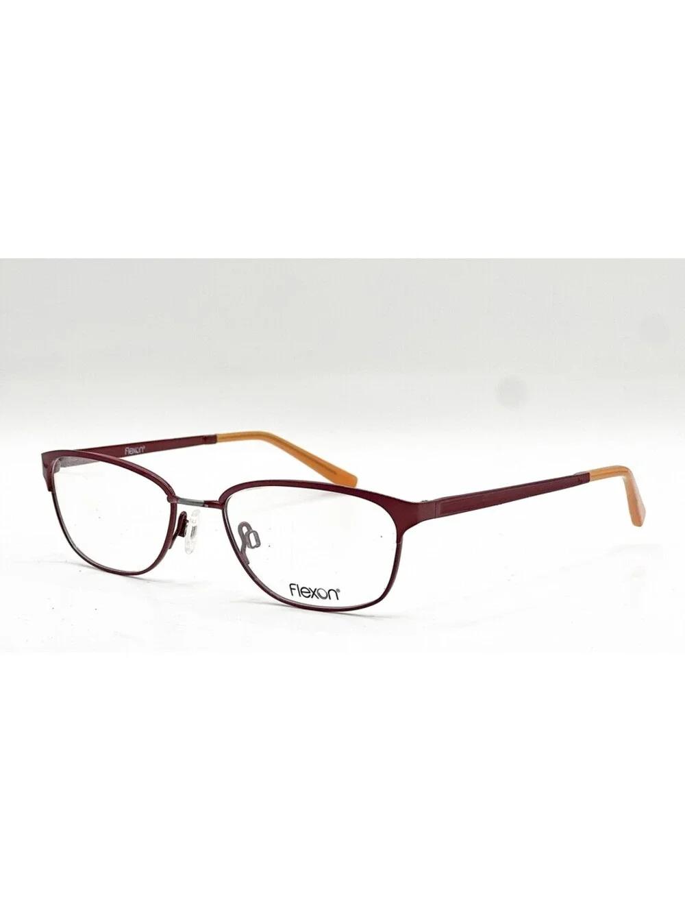 Flexon Victory 604 Burgundy Authentic Eyeglasses 52-18-135